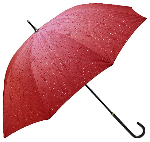 Зонт Дождь красный