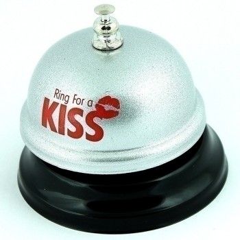 Звонок настольный Ring for a KISS