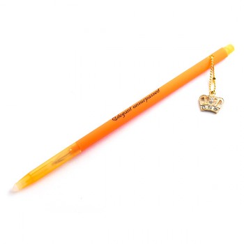 Ручка гелевая с подвеской Корона N 4